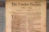scanned copy of the london gazette
