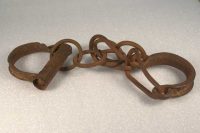 A set of slave shackles