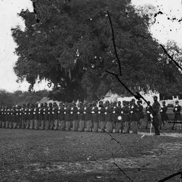 Connecticut’s 29th Regiment in Beaufort, South Carolina.