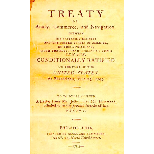 Treaty of Amity, Commerce, and Navigation